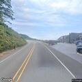 Disabled vehicle blocks lane on Highway 101