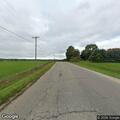 Report of car and deer crash on Advance Road
