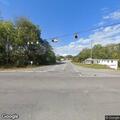 Stop sign torn down at Moravian Falls intersection