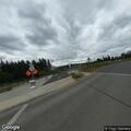 Standing water on southbound SR-520 lane 1