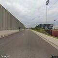 Trespasser walking on light rail tracks near Rio