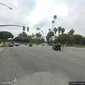 Large party blocking street at Benedict Canyon home
