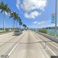 Traffic stop on eastbound MacArthur Causeway