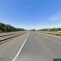 Overturned vehicle crash on Garden State Parkway