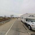 Driver leaves road to avoid animal, airbags deploy