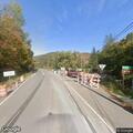Tree blocking lane on Route 42 in Lexington