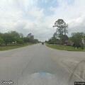 Vehicle damages fence and leaves scene near Wharton