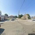 Gas puddle in roadway at Franklin Street intersection