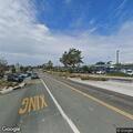 Disabled pickup in center divider near Santa Fe