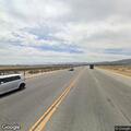 Two cars blocking traffic on Sierra Highway