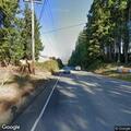 Motorcycle and SUV collision blocks roadway