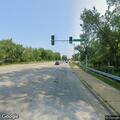 Fallen tree blocking road at Country Aire and Kedzie