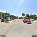 Traffic stop on blue Subaru at Racine and Main