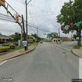 Intersection flooded after crash notification alert