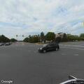 Overturned car crash with person trapped