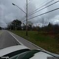Crash with airbag deployment blocking roadway
