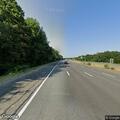 Disabled vehicle in median on I-95 north
