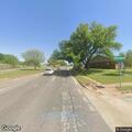 Traffic stop on white Honda Civic in Fort Worth
