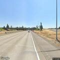 Debris cleanup on I-5 flyover near Eugene
