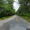 Tree blocking road with wires down in New Braintree