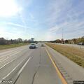 Officer checks vehicle on I-75 shoulder