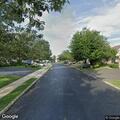 Tree limb blocks road near Patriot Hill and Washington