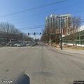 Traffic stop on blue Hyundai at Peachtree and Piedmont