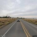 Disoriented elderly driver in blue Toyota on highway