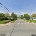 Vehicle sideswiped and hits pole at Cherrington Road