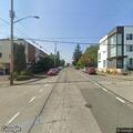 Multiple unoccupied cars parked illegally in Seattle
