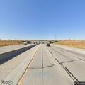 Abandoned boat on I-80 westbound shoulder