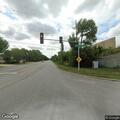 Two-car crash at Oakton Street and Riverside Drive