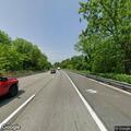 Car crashes off Interstate 80 into woods