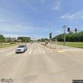 Disabled semi blocks tight turn at Park and Badger