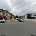 Traffic stop at Broad Avenue and East Palisades