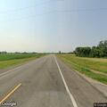 Unknown pickup reported trespassing on rural property