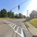 Single-car crash into wall on S Grand Avenue