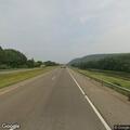 Tractor trailer off road on I-86 in Bath