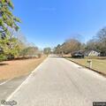 Power line blocking Cypress Street roadway