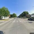 Unattended vehicle blocking traffic on North Main