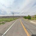 Traffic stop on blue Ford Escape on US 93