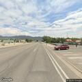 Large rocks blocking lanes on Highway 50