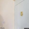 Person suffering from headache at apartment