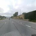 Abandoned vehicle on Route 50 eastbound shoulder