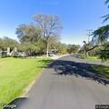 Tree blocking road at Kramer and Oak Knoll