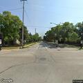 Officer checks subject at College and Grand