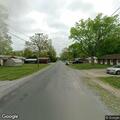 Traffic stop on black Ford Mustang on School Road