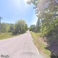 Officer vehicle struck by tractor trailer mirror