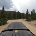 Visitor reports lost motorcycle license plate