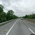 Dodge Caravan on fire on I-476 in Emmaus